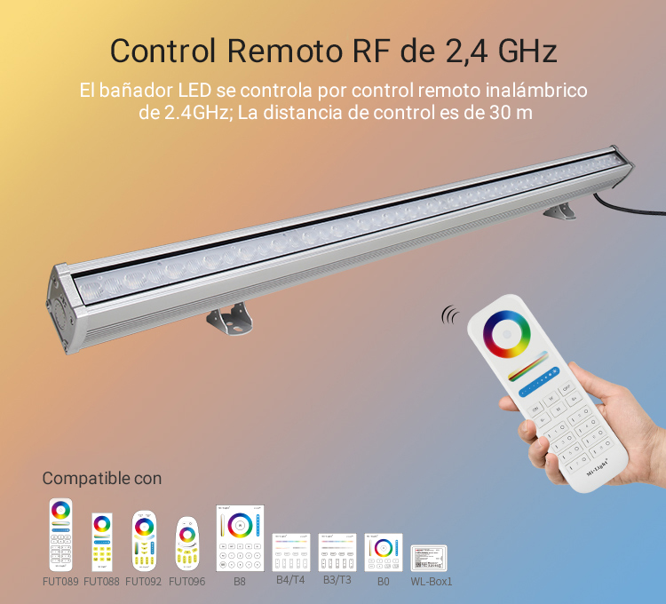 rampe LED RGB exterieur